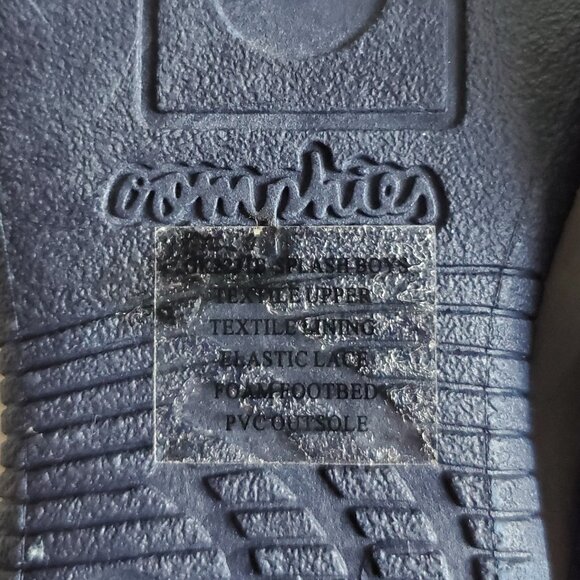 Oomphies Blue Boy's Splash Dinos Shoes SZ 5 - Picture 10 of 11